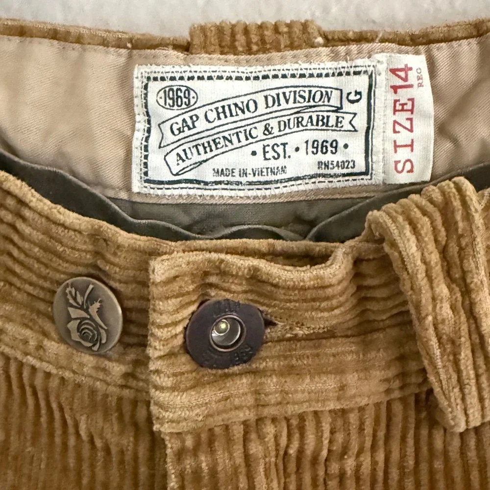 GAP Kids Tan Corduroy‎ Trousers